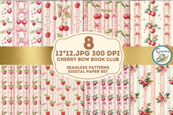 Cherry Bow Carnival: A Designer's Guide to This Festive Pattern