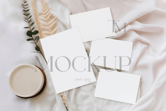 Elevate Your Stationery Designs with the Invitation Suite Smart Object Mock Up