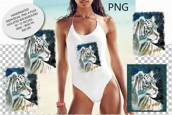Watercolor Tiger Sublimation PNG: A Designer's Guide to This High-Quality Asset